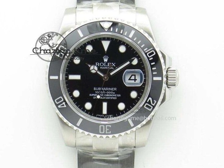 MiroTime 0414 DateJust 41MM 126334 904L SS VRF 1:1 Best Edition Black Dial Stick Markers on SS Jubilee Bracelet A Trendy 2901